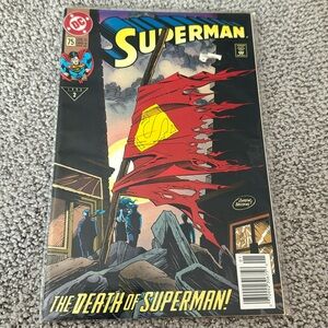 3 Superman comic books from his demise